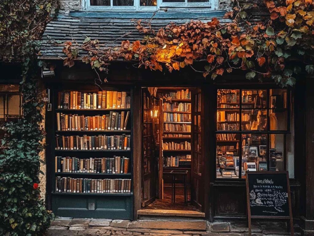  a nostalgic and magical ambiance, making it feel like a hidden literary treasure perfect for book lovers.