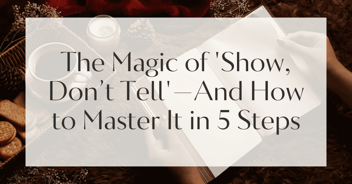 The Magic of 'Show, Don’t Tell'—And How to Master It in 5 Steps